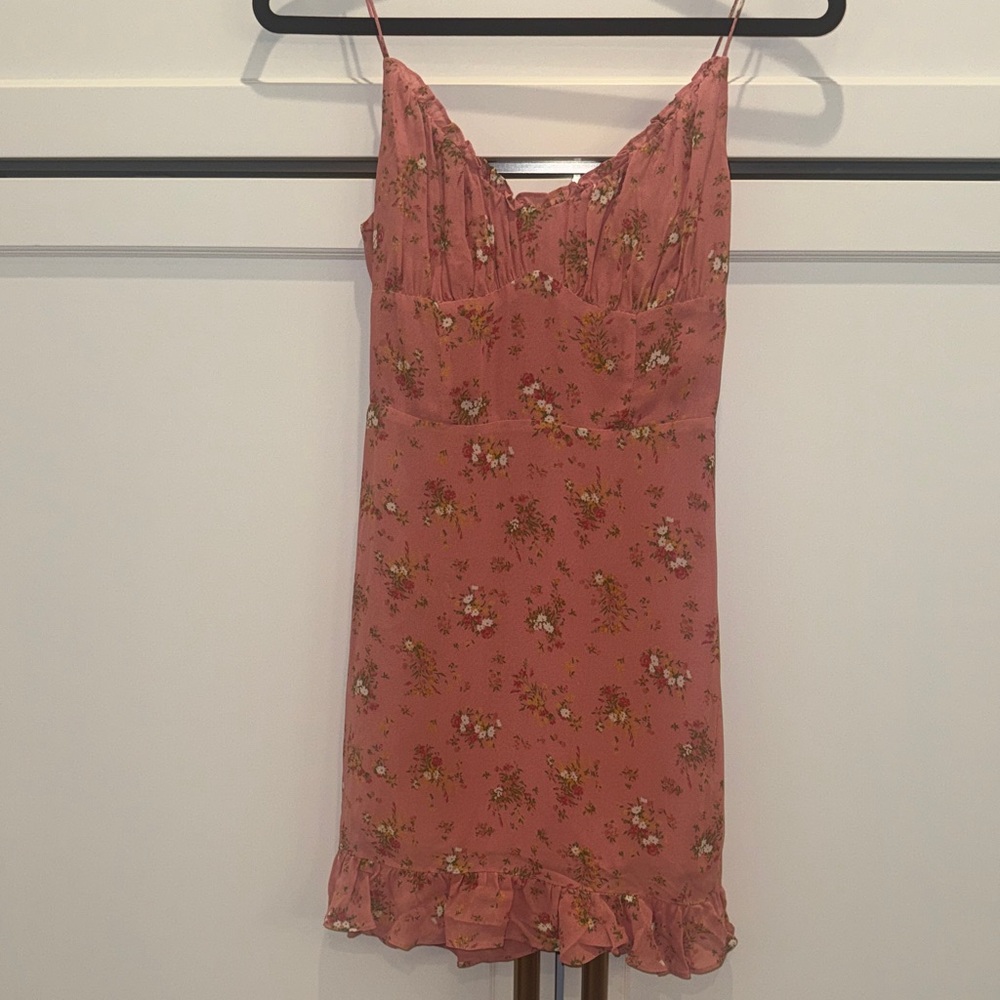 Reformation Ester Floral Mini Dress - Picture 3 of 5